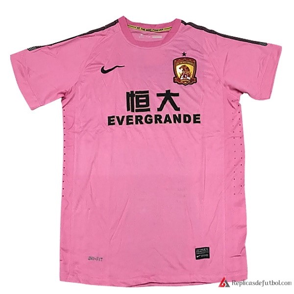 Camiseta Evergrande Edición Conmemorativa Segunda equipación 2018-2019 Rosa